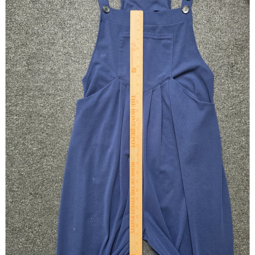 HALARA Indigo Wide-Leg Overalls Jumpsuit - Picture 3 of 7